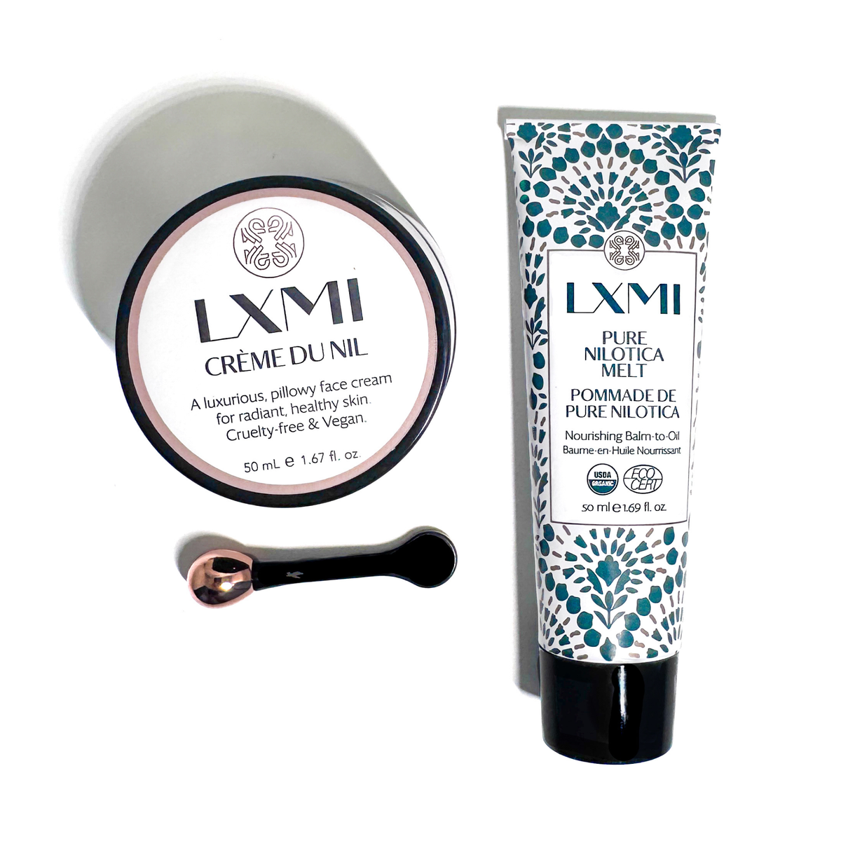 LXMI AM/PM Kit for 24-hour soft and nourished skin