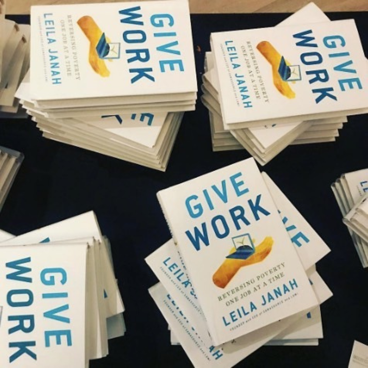 Learn how we can eradicate poverty through dignified work with Leila Janah's inspirational book of resilience and vision