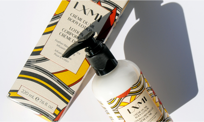 No more ashy legs with LXMI Crème du Nil body lotion
