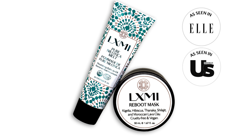 Balance and deeply nourish your skin with LXMI's Self-Care Duo