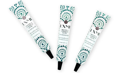 Three tubes of LXMI's Goddess Glow - hydrating glow cream