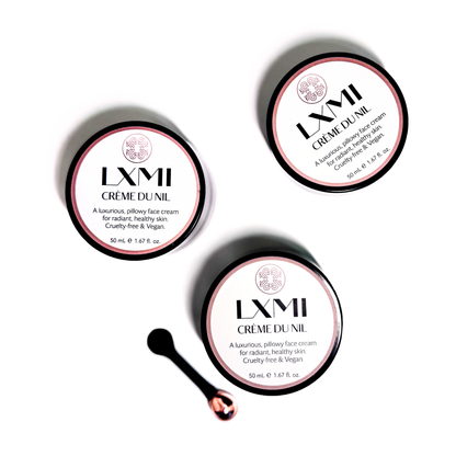 Unbelievably soft skin with LXMI Crème du Nil daily moisturizer