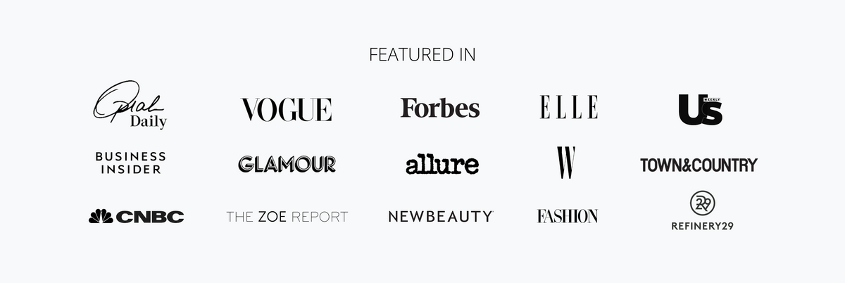 LXMI featured in Oprah, Vogue, and more