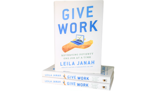An inspiring read on how we can eradicate poverty through dignified work - Leila Janah's book of resilience and vision
