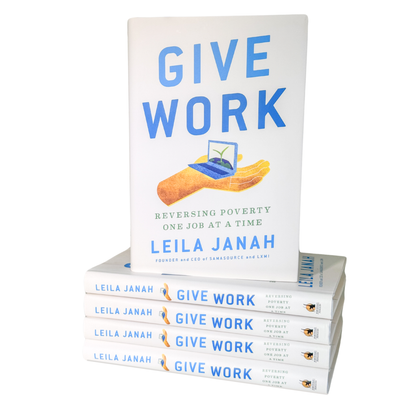 An inspiring read on how we can eradicate poverty through dignified work - Leila Janah's book of resilience and vision