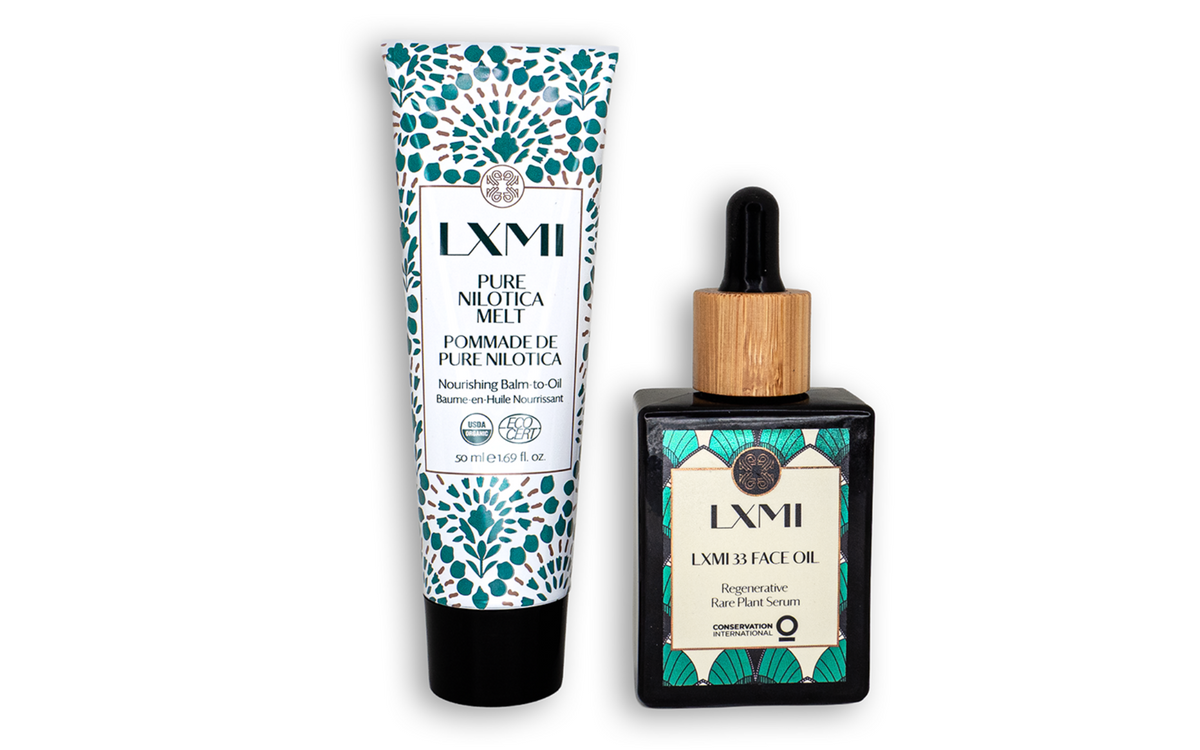 Protective, mindful packaging with the LXMI Deep Repair Duo