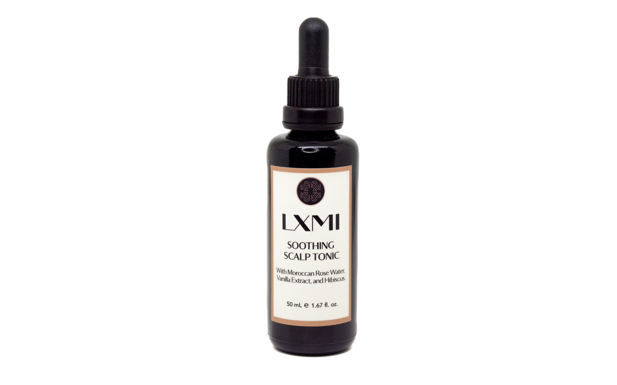 Mindful packaging with the environment in mind with LXMI's Soothing Scalp Tonic