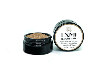 LXMI Reboot Face Mask is a waterless treatment masque to protect your skin and the environment